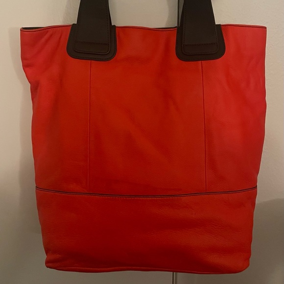#47- Brand New Steve Madden Tote (Red) - Picture 1 of 9